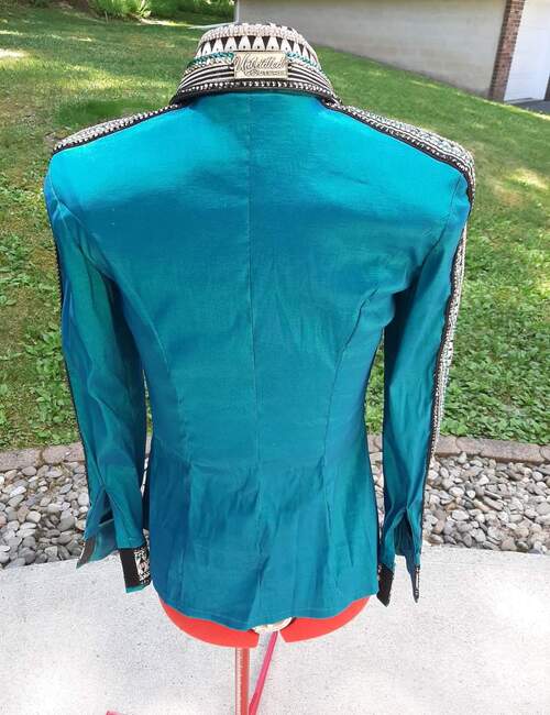 Blue Western Show Shirt