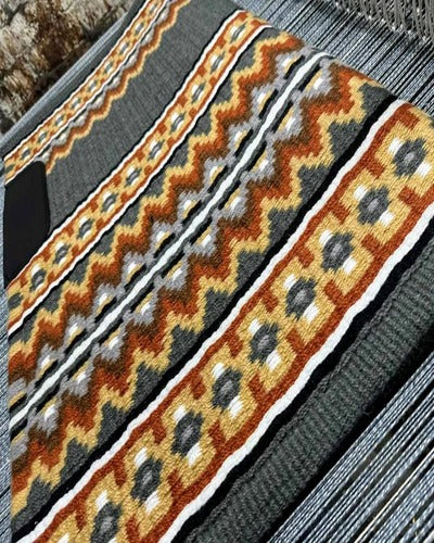 Handwoven Southwest Diamond Pattern Western Show Saddle Pad - Premium Vardhman & New Zealand Wool