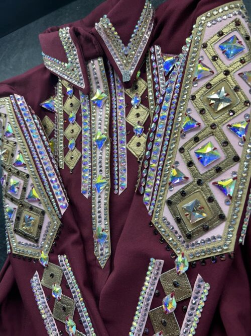 Radiant Rodeo Rhinestone Western Show Shirt